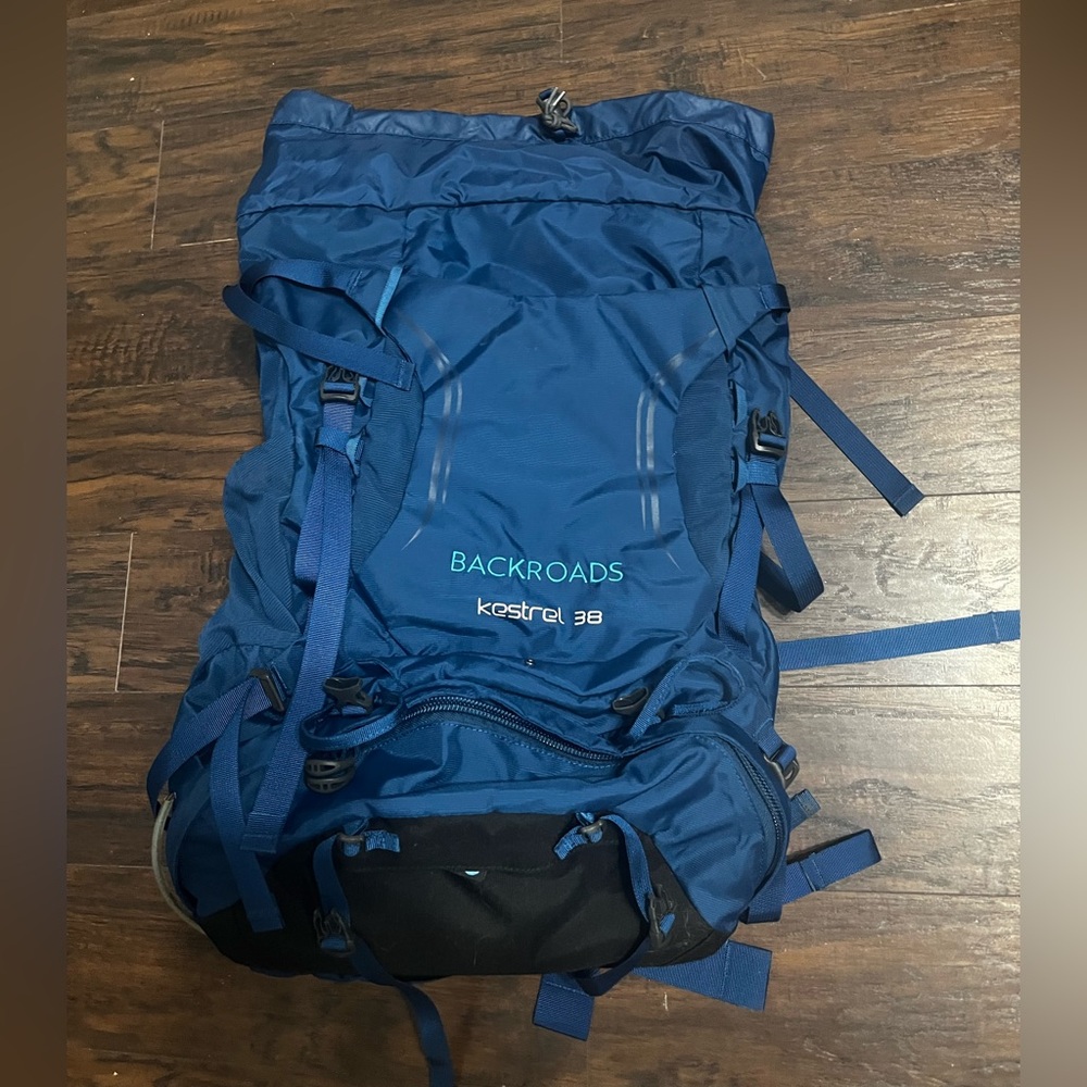OSPREY kestrel 38 size M/L backpacking pack